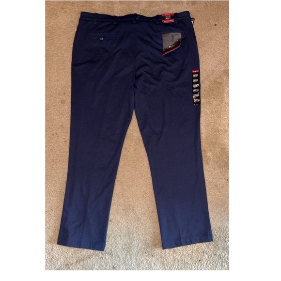 NWT MENS Van Heusen Navy Stretch Knit Sweatpant Comfort - Picture 6 of 7
